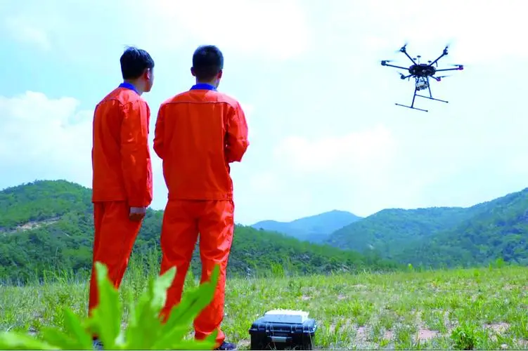 阳山无人机倾斜摄影巡检拍摄